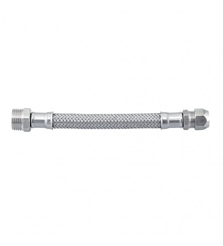 Flessibile in acciaio inox d 1/2" m cod 81099