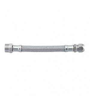 Flessibile in acciaio inox d 1/2" m cod 81099