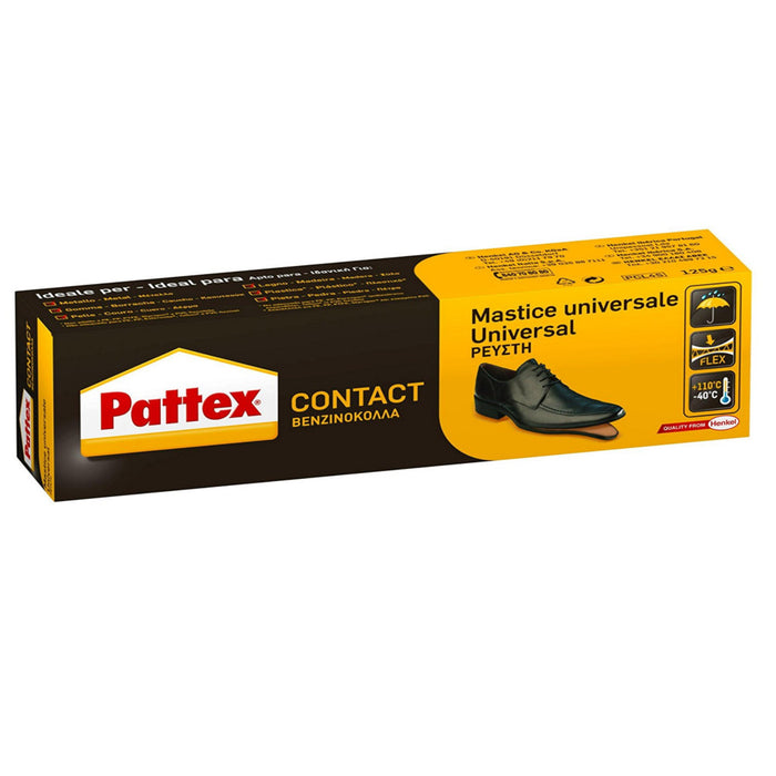 Pattex contact mastice universale 12 tubetti in astuccio da 125 gr ciascuno