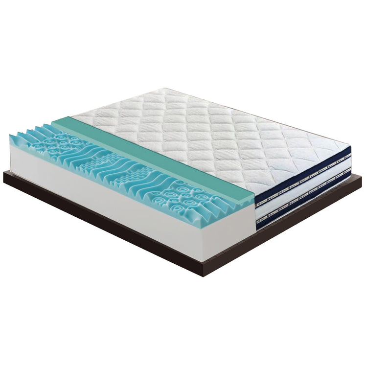 Materasso Piazza e Mezza 120x190 in Memory Foam e Gel Rinfrescante  Alto 26,5 cm - Ortopedico   