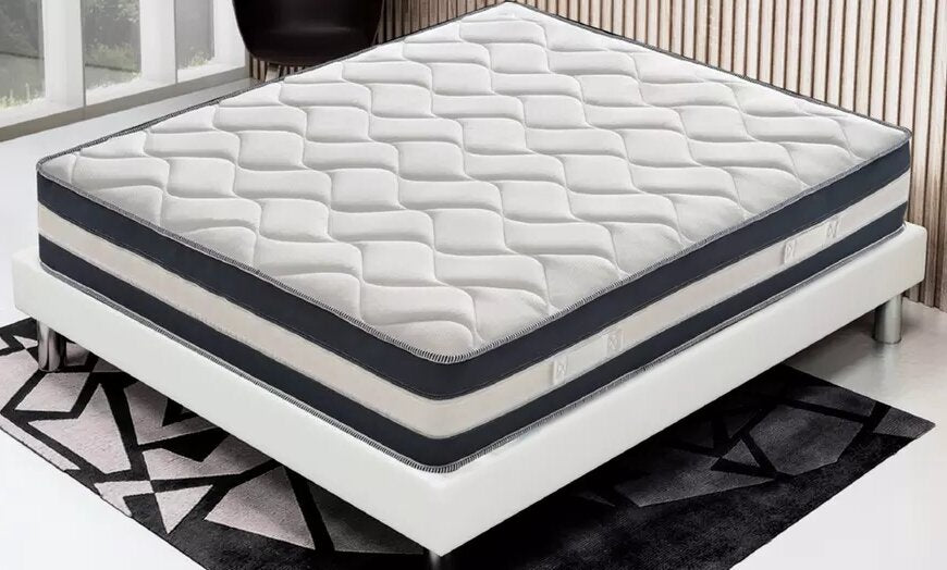 Materasso 90x200 in memory foam - alto 25 cm - con Memory Gel - Alta densità