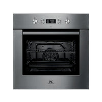 Forno multifunzione pirolitico Master Kitchen MKO9312MPXS inox classe A