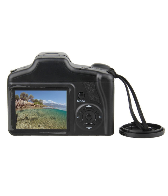 Fotocamera Reflex Digitale Con Obiettivo Grandangolre Lente Ir Display 12 Mpx         