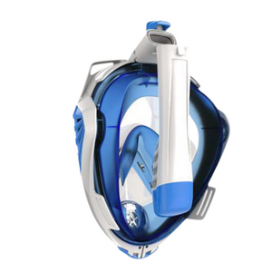 Scubagear vision mask taglia l-xl visione 180 gradi trasparente snorkeling