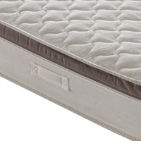 Materasso Piazza e Mezza 120x190 a molle insacchettate, memory foam, alto 27 cm, rivestimento sfoderabile, 1600 molle   