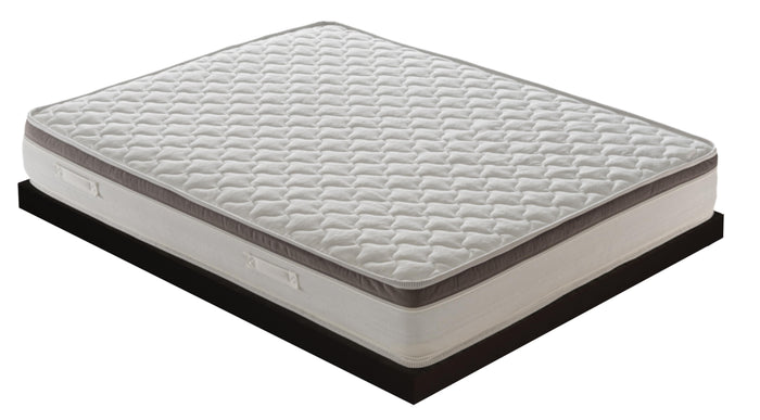 Materasso Piazza e Mezza 120x190 a molle insacchettate, memory foam, alto 27 cm, rivestimento sfoderabile, 1600 molle   