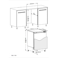 Frigorifero sottotavolo CDS1600EIMA0 incasso 115 LT Daewoo