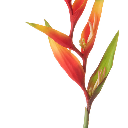 Set 3 Rami Artificiali Heliconia 83 cm