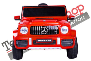 Auto Elettrica per Bambini Mercedes G63 Sport AMG 12V colore Rosso