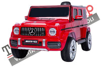 Auto Elettrica per Bambini Mercedes G63 Sport AMG 12V colore Rosso