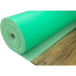 Sottopavimento isolante verde in polietilene espanso per sottofondo laminato (rotolo da 1x50 m)