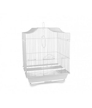 Gabbia Uccelli Di Piccole Dimensioni Fly 43.5 X 28.5 X 22 Cm Due Mangiatoie         