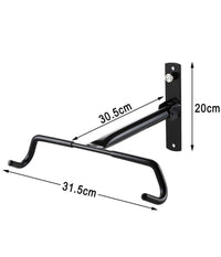 Ganci Porta Bicicletta Bici Da Muro Supporto Bike Pieghevole 31cm In Acciaio         