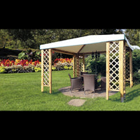 GAZEBO CAPRI 360X300 CON GRIGLIATI