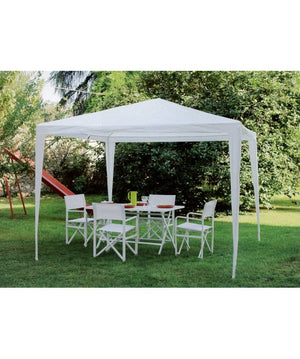 Gazebo Promo Moia Quadrato 3X3M In Tessuto Plastificato Con Struttura In Ferro