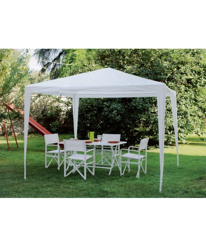 Gazebo Promo Moia Quadrato 3X3M In Tessuto Plastificato Con Struttura In Ferro