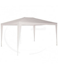 Gazebo Tubolare Con Telo Bianco - 200 X 200 Cm