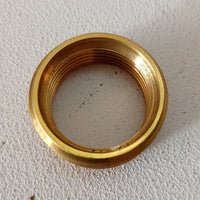 Ghiera riduzione ad anello in ottone giallo da 1 x 3/4