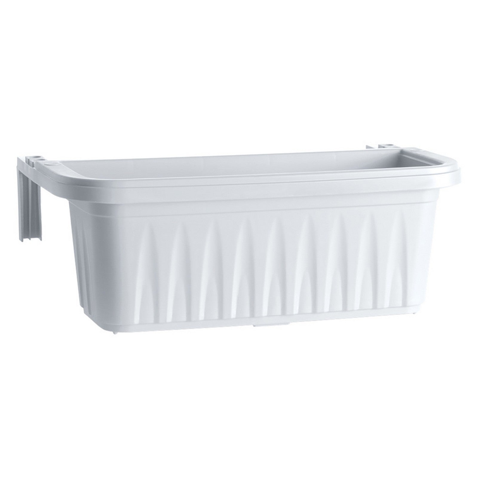 balconetta rettangolare 'rondine' cm 50x20xh.18,5 - lt.11 bianco cod:ferx.6125242nlm