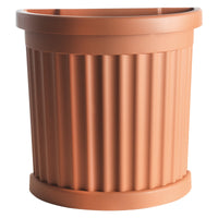 vaso 'roma' cm 27 x 52 x h 49 lt. 35 terracotta cod:ferx.6125000nlm