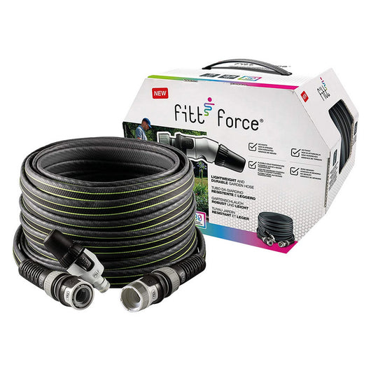 tubo per giardino in kit 'force' 15 mt. - grigio 6121480nlm