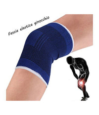 Ginocchiera Compressione In Fibra Di Rame Fascia Tutore Copper Care For Knee         