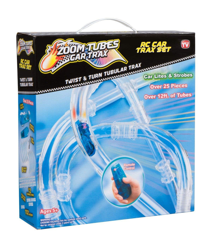 Gioco Giocattolo Zoom Tube Racing Tubo Magico Per Macchinine Con Effetto Luci         