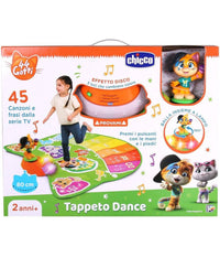 Gioco Tappeto Dance Musicale Morbido 44 Gatti Con Suoni E Luci Rgb +2 4 Anni         