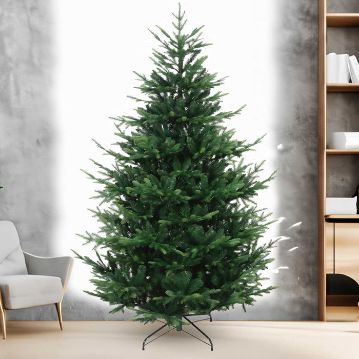 Rockefeller - Albero di Natale effetto realistico in PE e PVC ø157x240H, 3423 rami