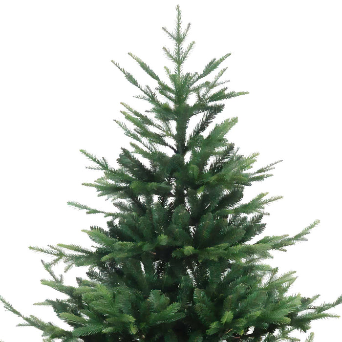 Rockefeller - Albero di Natale effetto realistico in PE e PVC ø157x240H, 3423 rami