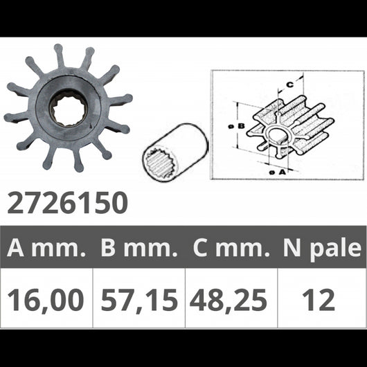 GIRANTE JABSCO 13554-6001