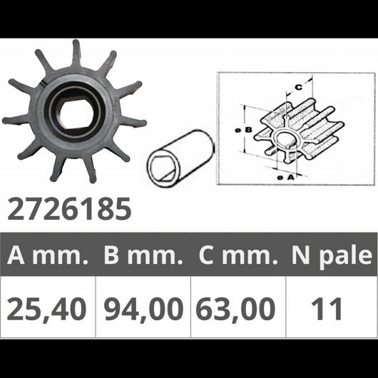 GIRANTE JONHNSON RIF.OR.09-838S