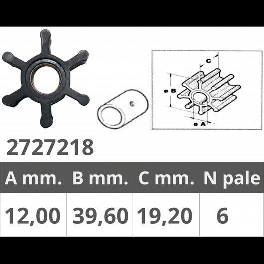 GIRANTE ORIGINALE JABSCO 22405