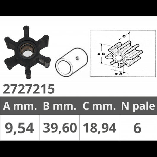 GIRANTE ORIGINALE JABSCO 4528