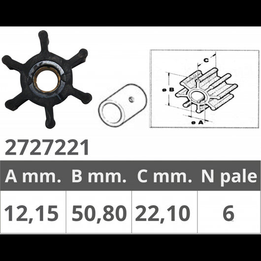 GIRANTE ORIGINALE JABSCO 653-0001