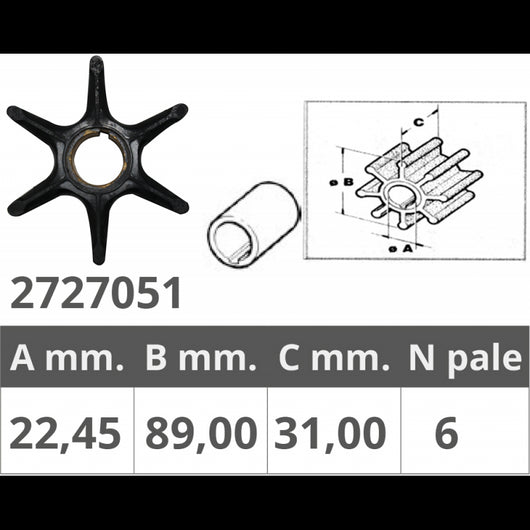 GIRANTE YAMAHA/MERCURY/SELVA 2/4T