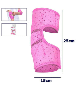 Gomitiera Fascia Elastica Supporto Tutore Per Gomito Anallergico Bambini Rosa S         