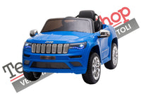 Auto Macchina Elettrica per Bambini JEEP GRAND CHperOKEE 12V colore Blu