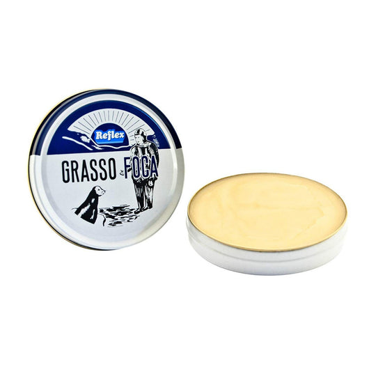 Grasso foca grasso naturale per il trattamento di scarpe di pelle e cuoio, scegli il formato  100ml