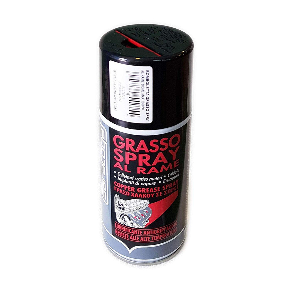 Grasso spray al rame 300ml lubrificante antigrippaggio alta temperatura