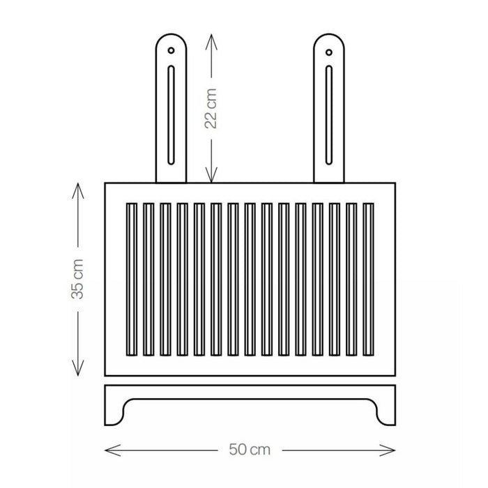 Griglia barbecue grande in acciaio inox, speciale per carne, ABRASAME