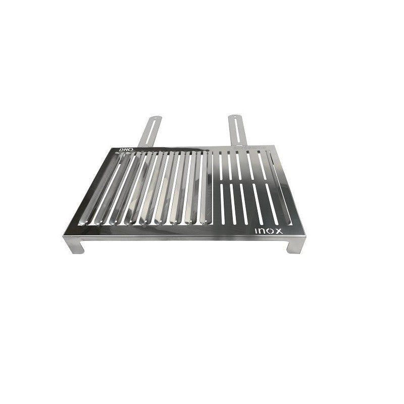 Griglia per barbecue in acciaio inox, grande, ABRASAME