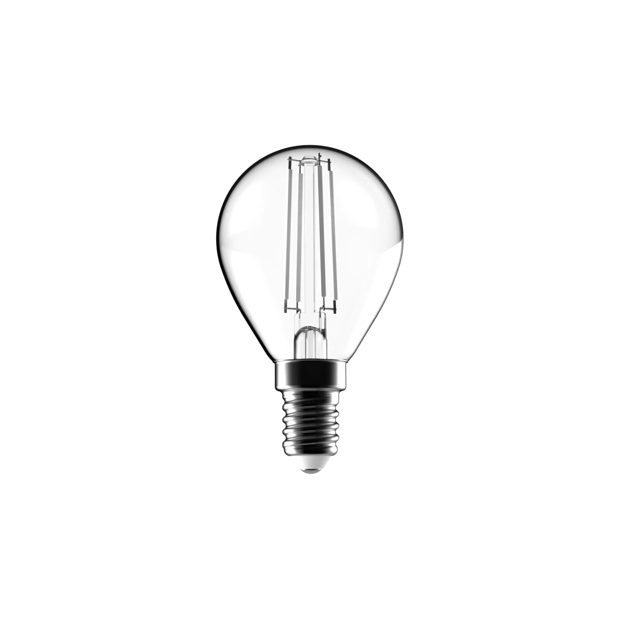 Lampadina Led Filament White Sfera 4,5W 470lm 2700K dim