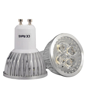 Gu10 Lampadina A Led 5w Lampada Luce Bianco Freddo Ac95-240v Luce Bianco         