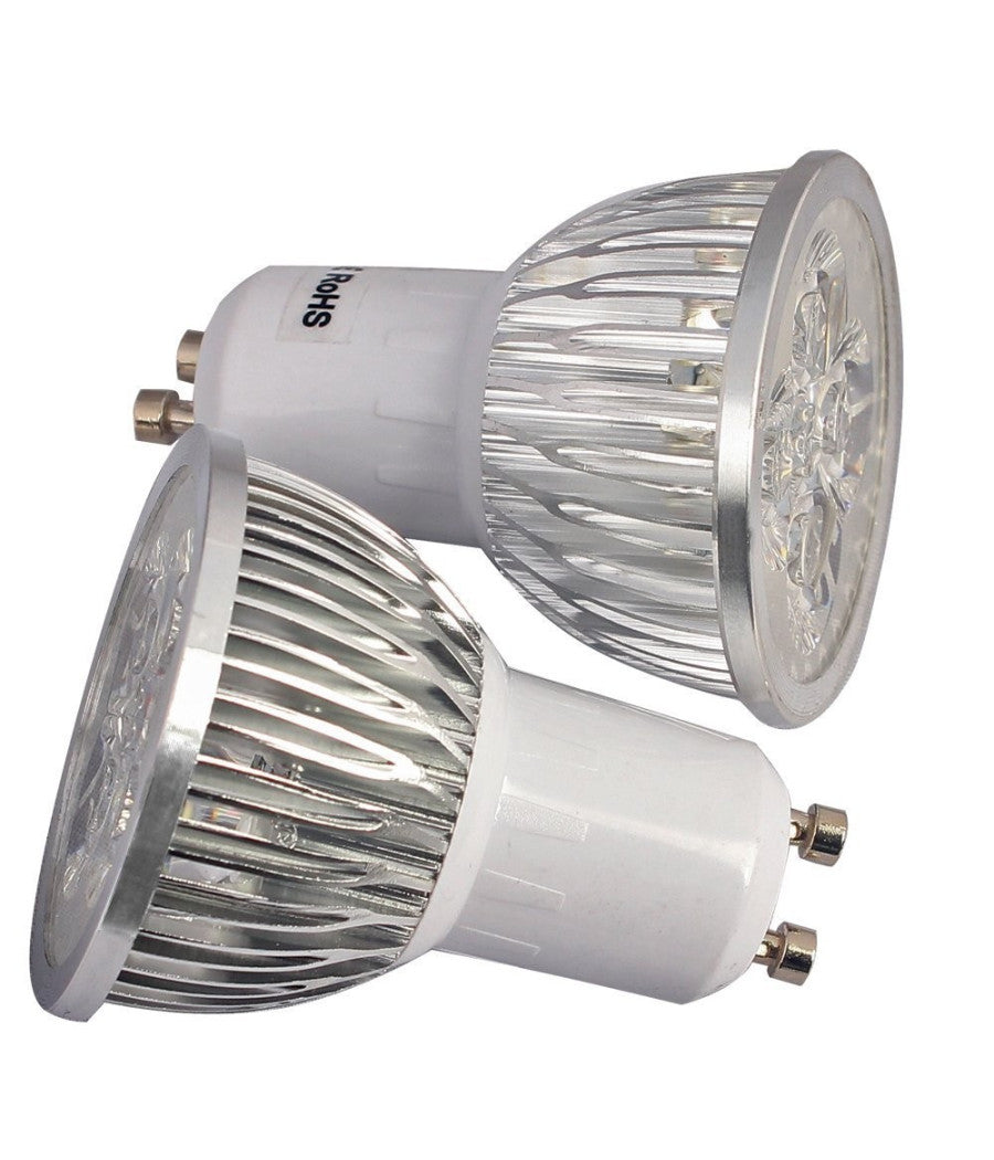 Gu10 Lampadina A Led 5w Lampada Luce Bianco Freddo Ac95-240v Luce Bianco  -bianco Caldo      -