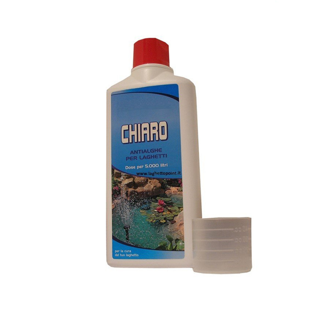 Chiaro point antialghe per laghetto 500 ml trattamento acqua