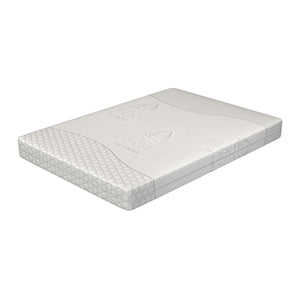 Materasso Memory Foam 140x195, Alto 21 cm - 4 Strati, Dispositivo Medico, Rivestimento Pure | Bora