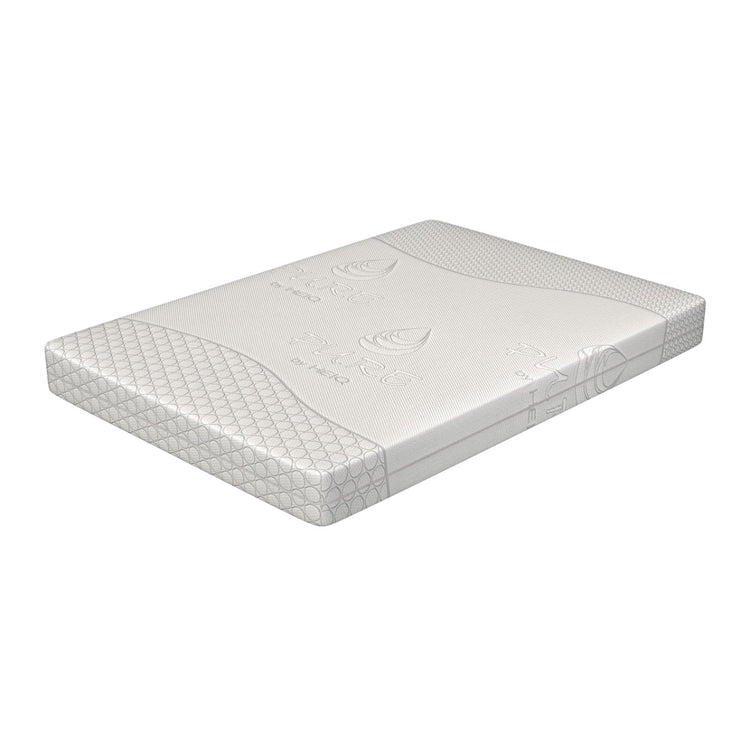 Materasso Memory Foam 140x195, Alto 21 cm - 4 Strati, Dispositivo Medico, Rivestimento Pure | Bora