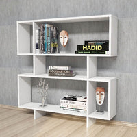 Libreria Hera, Bianco, Truciolare Melaminico, 100x22x111 cm, EPIKASA