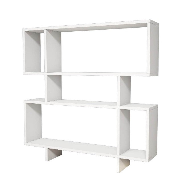 Libreria Hera, Bianco, Truciolare Melaminico, 100x22x111 cm, EPIKASA